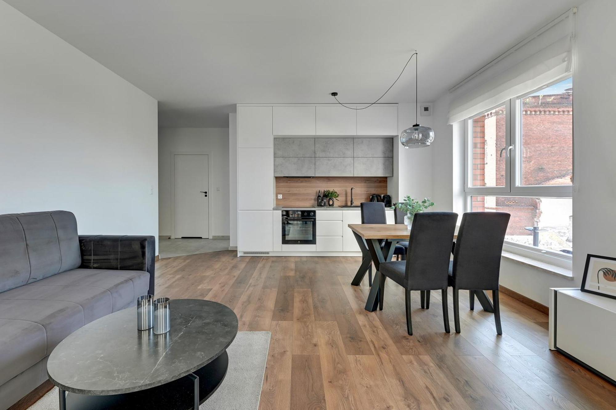 Bastion Walowa City Center & Parking By Downtown Apartments Gdańsk Rum bild
